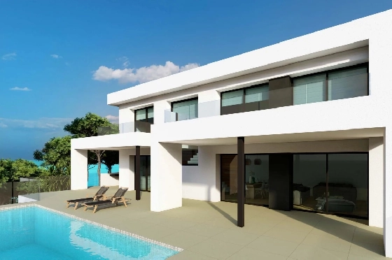 Villa in Cumbre del Sol zu verkaufen, Living area 454 m², Plot 847 m², 3 Schlafzimmer, 5 Badezimmer, Pool, ref.: BS-82447866-2