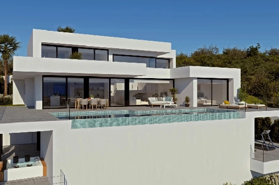 Villa in Cumbre del Sol zu verkaufen, Living area 650 m², Plot 1087 m², 4 Schlafzimmer, 5 Badezimmer, Pool, ref.: BS-82447867-1