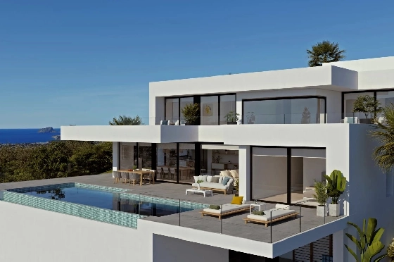 Villa in Cumbre del Sol zu verkaufen, Living area 650 m², Plot 1087 m², 4 Schlafzimmer, 5 Badezimmer, Pool, ref.: BS-82447867-2
