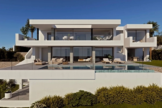 Villa in Cumbre del Sol zu verkaufen, Living area 597 m², Plot 1158 m², 3 Schlafzimmer, 5 Badezimmer, Pool, ref.: BS-82447870-1