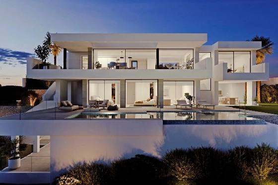 Villa in Cumbre del Sol zu verkaufen, Living area 597 m², Plot 1158 m², 3 Schlafzimmer, 5 Badezimmer, Pool, ref.: BS-82447870-6