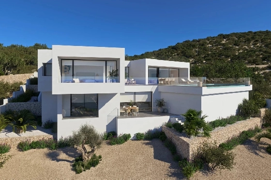Villa in Cumbre del Sol zu verkaufen, Living area 418 m², Plot 1000 m², 3 Schlafzimmer, 4 Badezimmer, Pool, ref.: BS-82599103-4