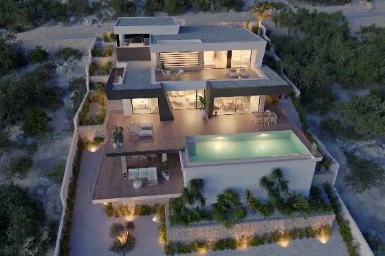 Villa in Cumbre del Sol zu verkaufen, Living area 547 m², Plot 861 m², 3 Schlafzimmer, 4 Badezimmer, Pool, ref.: BS-82600904-3