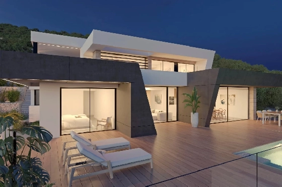 Villa in Cumbre del Sol zu verkaufen, Living area 547 m², Plot 861 m², 3 Schlafzimmer, 4 Badezimmer, Pool, ref.: BS-82600904-4