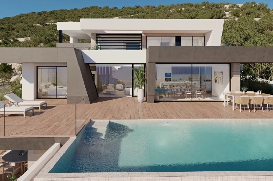 Villa in Cumbre del Sol zu verkaufen, Living area 547 m², Plot 861 m², 3 Schlafzimmer, 4 Badezimmer, Pool, ref.: BS-82600904-7