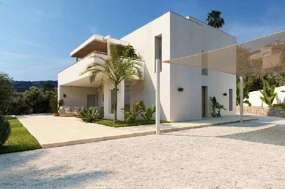 Villa in Moraira zu verkaufen, Living area 260 m², Klimaanlage, 4 Schlafzimmer, 3 Badezimmer, Pool, ref.: BS-83199638-1