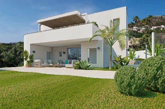 Villa in Moraira zu verkaufen, Living area 260 m², Klimaanlage, 4 Schlafzimmer, 3 Badezimmer, Pool, ref.: BS-83199638-2
