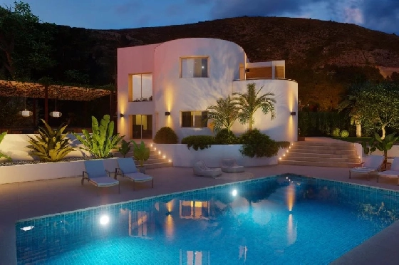 Villa in Moraira zu verkaufen, Living area 260 m², Klimaanlage, 4 Schlafzimmer, 3 Badezimmer, Pool, ref.: BS-83199638-8