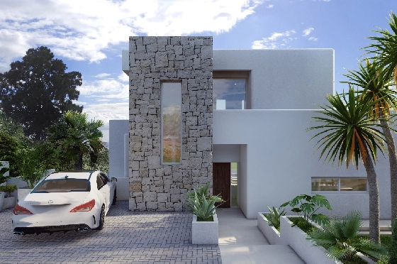 Villa in Benissa(Baladrar) zu verkaufen, Living area 138 m², Baujahr 2023, Klimaanlage, Plot 625 m², 3 Schlafzimmer, 3 Badezimmer, Pool, ref.: BI-BE.H-884-3