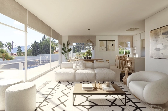 Villa in Benissa(Baladrar) zu verkaufen, Living area 138 m², Baujahr 2023, Klimaanlage, Plot 625 m², 3 Schlafzimmer, 3 Badezimmer, Pool, ref.: BI-BE.H-884-4