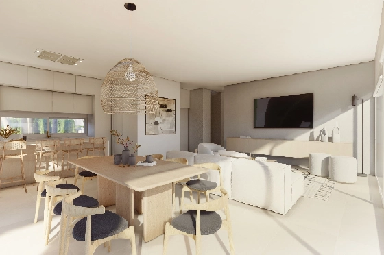 Villa in Benissa(Baladrar) zu verkaufen, Living area 138 m², Baujahr 2023, Klimaanlage, Plot 625 m², 3 Schlafzimmer, 3 Badezimmer, Pool, ref.: BI-BE.H-884-5