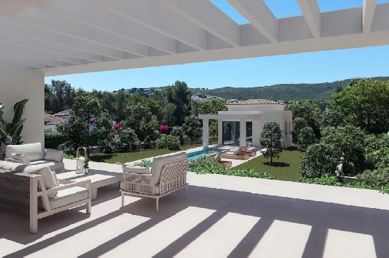 Villa in Javea zu verkaufen, Living area 420 m², Baujahr 2023, Klimaanlage, Plot 1741 m², 4 Schlafzimmer, 4 Badezimmer, Pool, ref.: BI-JA.H-122-2