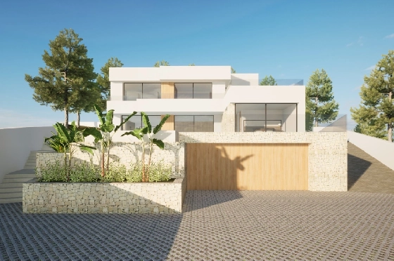 Villa in Moraira(Pla del Mar) zu verkaufen, Living area 340 m², Baujahr 2023, Klimaanlage, Plot 1070 m², 4 Schlafzimmer, 4 Badezimmer, Pool, ref.: BI-MT.H-787-14