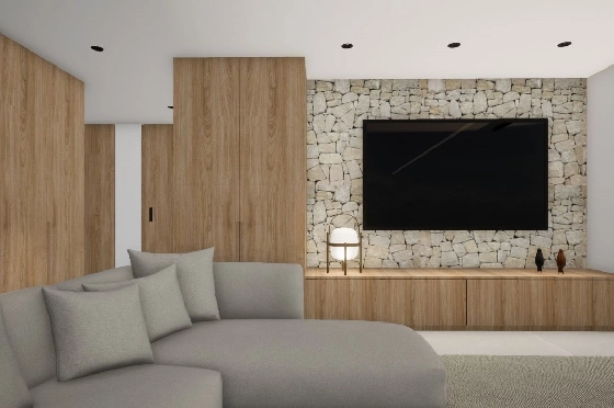 Villa in Moraira(Pla del Mar) zu verkaufen, Living area 340 m², Baujahr 2023, Klimaanlage, Plot 1070 m², 4 Schlafzimmer, 4 Badezimmer, Pool, ref.: BI-MT.H-787-6