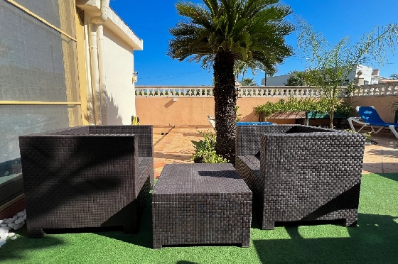 Villa in Denia zu vermieten, Living area 200 m², Zustand gepflegt, + Zentralheizung, Klimaanlage, Plot 900 m², 3 Schlafzimmer, 2 Badezimmer, Pool, ref.: D-0123-31