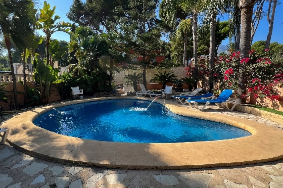 Villa in Denia zu vermieten, Living area 200 m², Zustand gepflegt, + Zentralheizung, Klimaanlage, Plot 900 m², 3 Schlafzimmer, 2 Badezimmer, Pool, ref.: D-0123-4