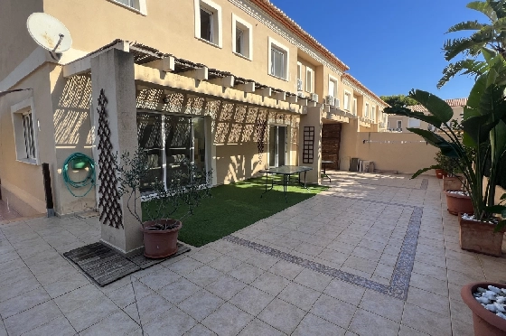 Reihenhaus in Denia zu vermieten, Living area 130 m², Zustand gepflegt, + KLIMA, Klimaanlage, Plot 160 m², 4 Schlafzimmer, 3 Badezimmer, Pool, ref.: D-0223-13