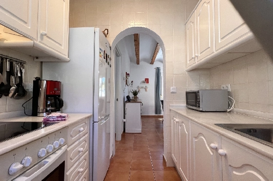 Villa in Els Poblets zur Ferienvermietung, Living area 125 m², Baujahr 2003, + KLIMA, Klimaanlage, Plot 400 m², 2 Schlafzimmer, 2 Badezimmer, Pool, ref.: T-1123-9