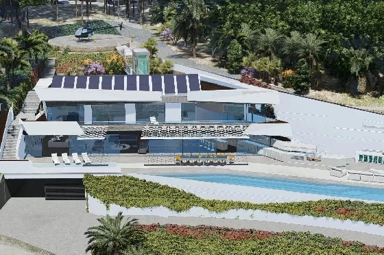 Villa in Javea zu verkaufen, Living area 1400 m², Klimaanlage, Plot 2500 m², 6 Schlafzimmer, 8 Badezimmer, Pool, ref.: BS-83383771-1