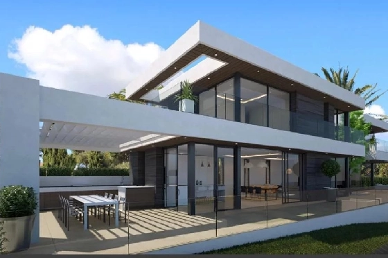Villa in Javea zu verkaufen, Living area 554 m², Klimaanlage, 5 Schlafzimmer, 5 Badezimmer, Pool, ref.: BS-83402070-1