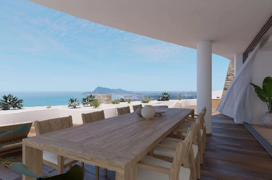 Apartment in Altea zu verkaufen, Living area 585 m², 3 Schlafzimmer, 3 Badezimmer, Pool, ref.: BS-83710397-1