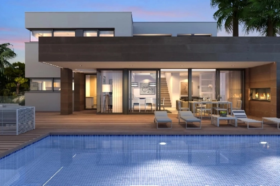 Villa in Cumbre del Sol zu verkaufen, Living area 459 m², Plot 932 m², 3 Schlafzimmer, 4 Badezimmer, Pool, ref.: BS-83710400-2