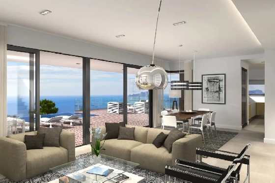 Villa in Cumbre del Sol zu verkaufen, Living area 459 m², Plot 932 m², 3 Schlafzimmer, 4 Badezimmer, Pool, ref.: BS-83710400-4