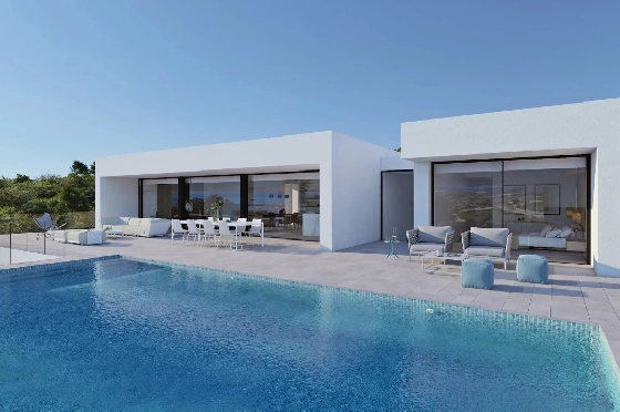 Villa in Cumbre del Sol zu verkaufen, Living area 621 m², Plot 1338 m², 1 Schlafzimmer, 5 Badezimmer, Pool, ref.: BS-83710401-2