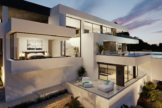 Villa in Cumbre del Sol zu verkaufen, Living area 830 m², Plot 1877 m², 1 Schlafzimmer, 5 Badezimmer, Pool, ref.: BS-83710403-9