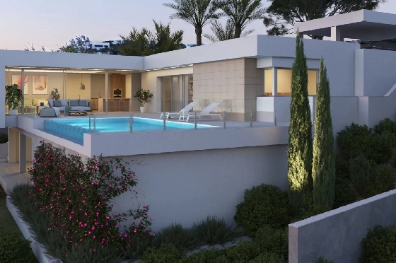 Villa in Cumbre del Sol zu verkaufen, Living area 329 m², Plot 813 m², 3 Schlafzimmer, 3 Badezimmer, Pool, ref.: BS-83851622-4