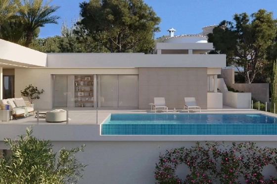 Villa in Cumbre del Sol zu verkaufen, Living area 329 m², Plot 956 m², 3 Schlafzimmer, 3 Badezimmer, Pool, ref.: BS-83851625-9
