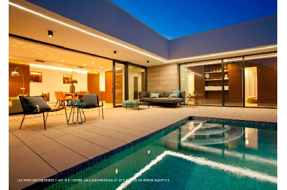 Villa in Cumbre del Sol zu verkaufen, Living area 442 m², Plot 817 m², 3 Schlafzimmer, 4 Badezimmer, Pool, ref.: BS-83851628-3