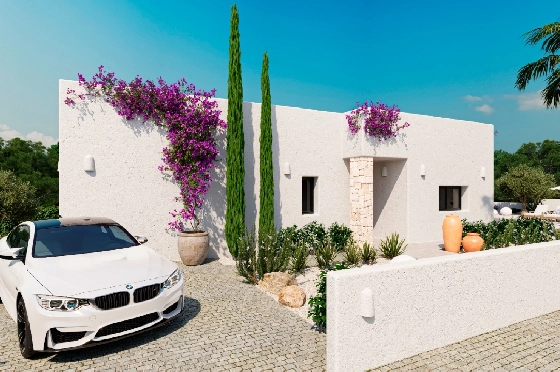 Villa in Denia(Marquesa 4) zu verkaufen, Living area 120 m², Baujahr 2025, Zustand neuwertig, + Zentralheizung, Klimaanlage, Plot 1085 m², 3 Schlafzimmer, 2 Badezimmer, Pool, ref.: UM-UV-HEBE-2