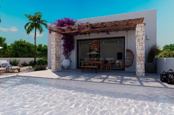 Villa in Denia(Marquesa 4) zu verkaufen, Living area 120 m², Baujahr 2025, Zustand neuwertig, + Zentralheizung, Klimaanlage, Plot 1085 m², 3 Schlafzimmer, 2 Badezimmer, Pool, ref.: UM-UV-HEBE-4