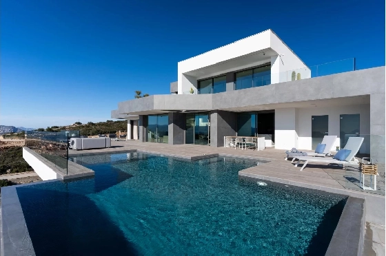 Villa in Cumbre del Sol zu verkaufen, Living area 542 m², Plot 1168 m², 4 Schlafzimmer, 6 Badezimmer, Pool, ref.: BS-84135249-1