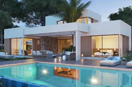 Villa in Javea zu verkaufen, Living area 475 m², Klimaanlage, 5 Schlafzimmer, 4 Badezimmer, Pool, ref.: BS-84147385-1