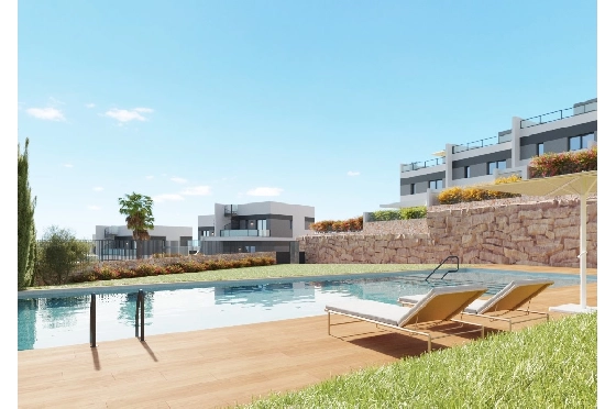 Villa in Finestrat(Balcon de Finestrat) zu verkaufen, Living area 157 m², Plot 489 m², 4 Schlafzimmer, 3 Badezimmer, Pool, ref.: TW-BREEZE-75-2