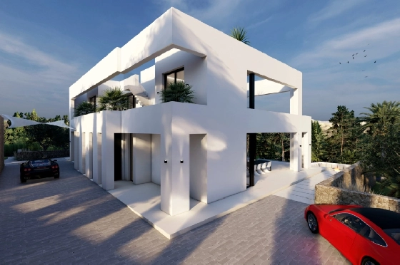 Villa in Benissa(La Fustera) zu verkaufen, Living area 615 m², Baujahr 2023, Klimaanlage, Plot 1347 m², 4 Schlafzimmer, 3 Badezimmer, Pool, ref.: BI-BE.H-902-12