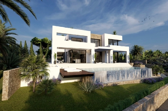 Villa in Benissa(La Fustera) zu verkaufen, Living area 615 m², Baujahr 2023, Klimaanlage, Plot 1347 m², 4 Schlafzimmer, 3 Badezimmer, Pool, ref.: BI-BE.H-902-13