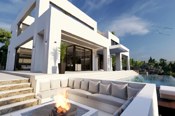 Villa in Benissa(La Fustera) zu verkaufen, Living area 615 m², Baujahr 2023, Klimaanlage, Plot 1347 m², 4 Schlafzimmer, 3 Badezimmer, Pool, ref.: BI-BE.H-902-16
