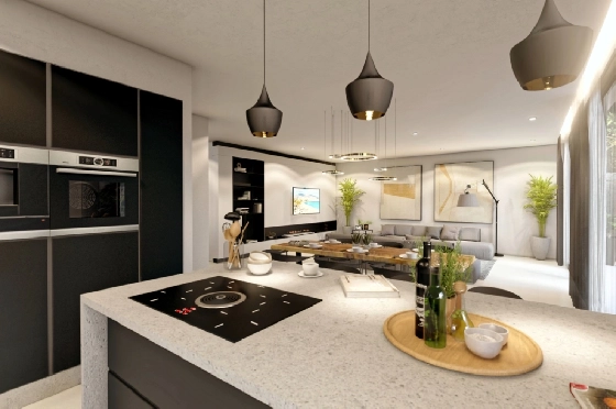 Villa in Altea zu verkaufen, Living area 540 m², Baujahr 2024, Klimaanlage, Plot 1270 m², 4 Schlafzimmer, 4 Badezimmer, Pool, ref.: BI-AL.H-031-10