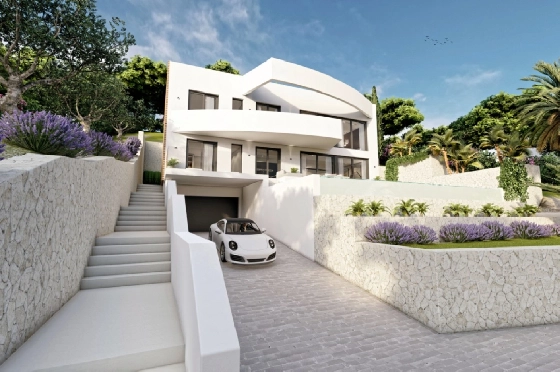 Villa in Altea zu verkaufen, Living area 540 m², Baujahr 2024, Klimaanlage, Plot 1270 m², 4 Schlafzimmer, 4 Badezimmer, Pool, ref.: BI-AL.H-031-16