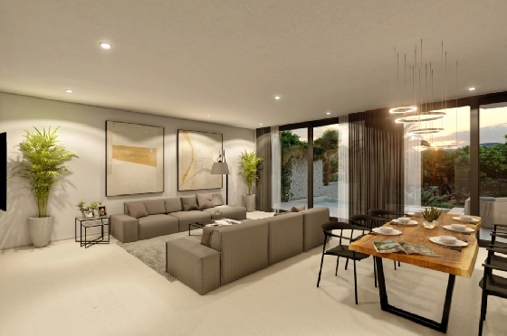 Villa in Altea zu verkaufen, Living area 540 m², Baujahr 2024, Klimaanlage, Plot 1270 m², 4 Schlafzimmer, 4 Badezimmer, Pool, ref.: BI-AL.H-031-7