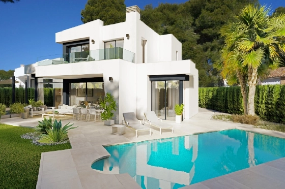 Villa in Benissa(La Fustera) zu verkaufen, Living area 284 m², Klimaanlage, Plot 725 m², 3 Schlafzimmer, 3 Badezimmer, Pool, ref.: BI-BE.H-903-1