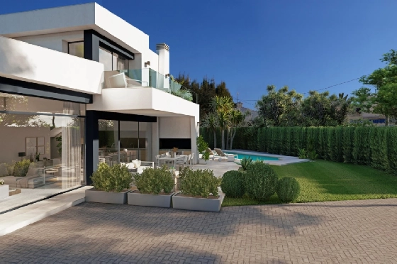 Villa in Benissa(La Fustera) zu verkaufen, Living area 284 m², Klimaanlage, Plot 725 m², 3 Schlafzimmer, 3 Badezimmer, Pool, ref.: BI-BE.H-903-4