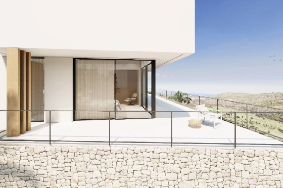 Villa in Denia zu verkaufen, Living area 176 m², Baujahr 2023, Klimaanlage, Plot 1514 m², 3 Schlafzimmer, 3 Badezimmer, Pool, ref.: BI-DE.H-008-11