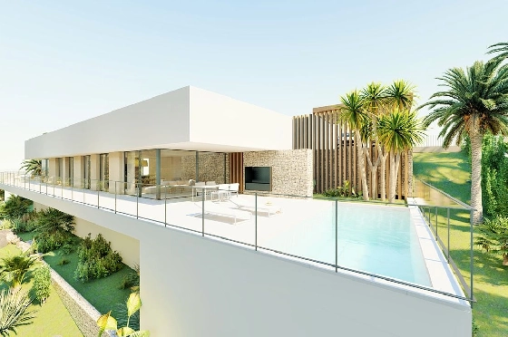 Villa in Denia zu verkaufen, Living area 176 m², Baujahr 2023, Klimaanlage, Plot 1514 m², 3 Schlafzimmer, 3 Badezimmer, Pool, ref.: BI-DE.H-008-15