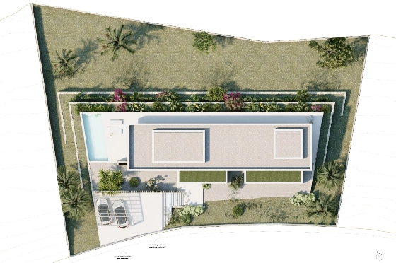 Villa in Denia zu verkaufen, Living area 176 m², Baujahr 2023, Klimaanlage, Plot 1514 m², 3 Schlafzimmer, 3 Badezimmer, Pool, ref.: BI-DE.H-008-26