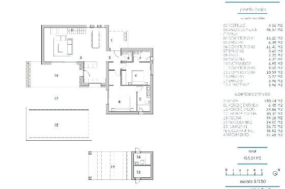 Villa in Moraira zu verkaufen, Living area 190 m², Klimaanlage, Plot 800 m², 4 Schlafzimmer, 4 Badezimmer, Pool, ref.: BI-MT.H-792-11