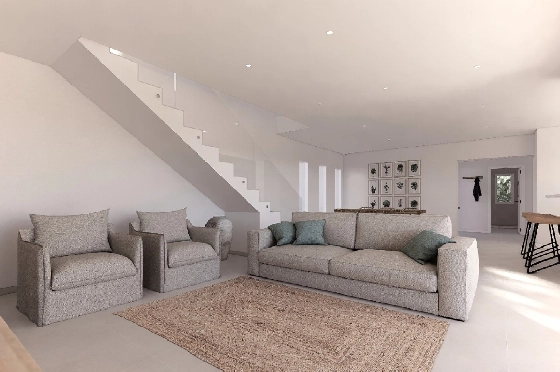 Villa in Moraira zu verkaufen, Living area 190 m², Klimaanlage, Plot 800 m², 4 Schlafzimmer, 4 Badezimmer, Pool, ref.: BI-MT.H-792-5